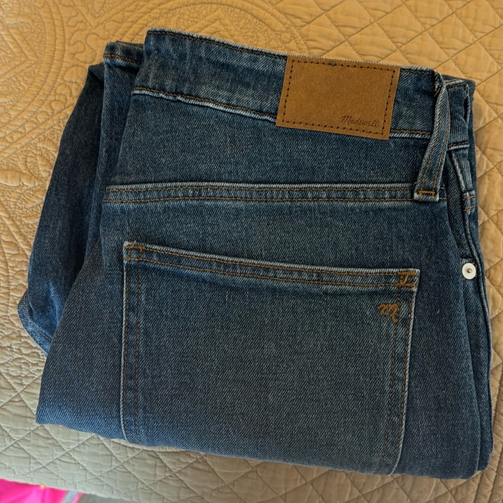 Madewell Women's Blue Denim Jeans